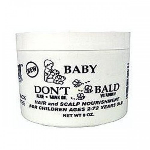 Spanish Sur Gro Baby Don't Be Bald Hair and Scalp Nourishment 8oz